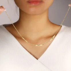 Personalize Multiple Name Necklace,3 Name Bars,Minimalist Necklace, Paperclip Necklace, Gifts For Mom, Friends,and Girlfriend,Christmas Gift -Jewellery Paradise il fullxfull.5195119889 r177