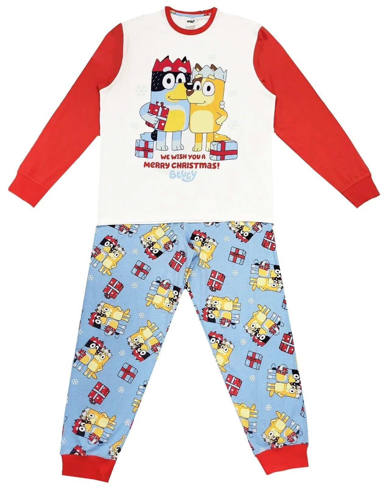Family Matching Bluey Christmas Pyjamas 4 Family Matching Bluey Christmas Pyjamas - Image 2