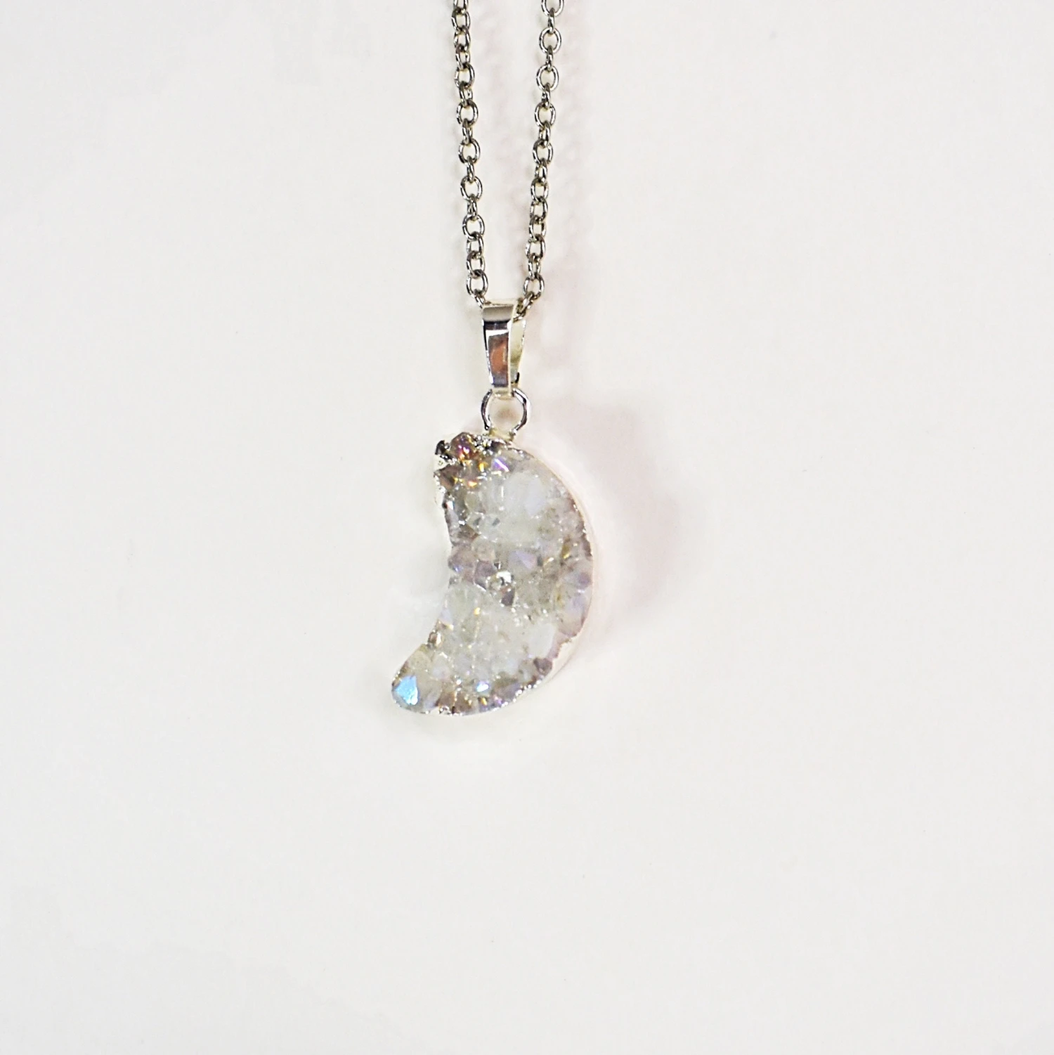 Grace Half Moon Necklace - Perfect Gift For Her - Gifts Under 40 - Birthdays, Anniversaries, Mother’s Day, Valentines & Christmas 3 Grace Half Moon Necklace - Perfect Gift For Her - Gifts Under 40 - Birthdays, Anniversaries, Mother’s Day, Valentines & Christmas