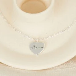 Personalize Name Heart Necklace, Double Heart Necklace, Heart Pendant, Gift For Mum, Gift For Grandma, New Mum Gift, Christmas Gift 12 Personalize Name Heart Necklace, Double Heart Necklace, Heart Pendant, Gift For Mum, Gift For Grandma, New Mum Gift, Christmas Gift -Jewellery Paradise il fullxfull.5228550491 sm28