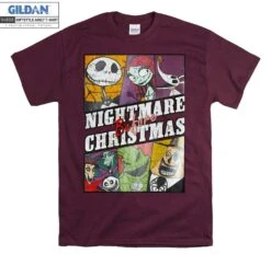 Nightmare Before Christmas Squad T-shirt Hoodie Kids Child Tote Bag Tshirt S-M-L-XL-XXL-3XL-4XL-5XL Gildan Oversized Men Women Unisex H171