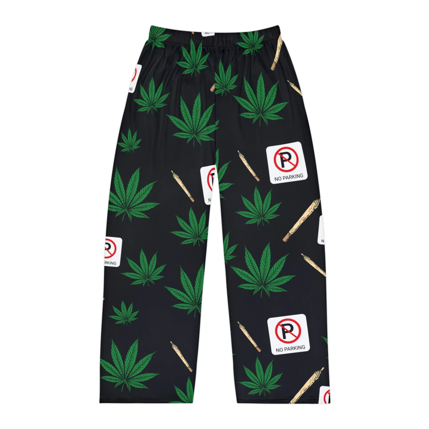 Weed Mens Pajama Pants Christmas Gift For Pothead, Don't Park On The Grass Funny 420 Pjs Stoner Gift Womens Pajamas 6 Weed Mens Pajama Pants Christmas Gift For Pothead, Don't Park On The Grass Funny 420 Pjs Stoner Gift Womens Pajamas - Image 4
