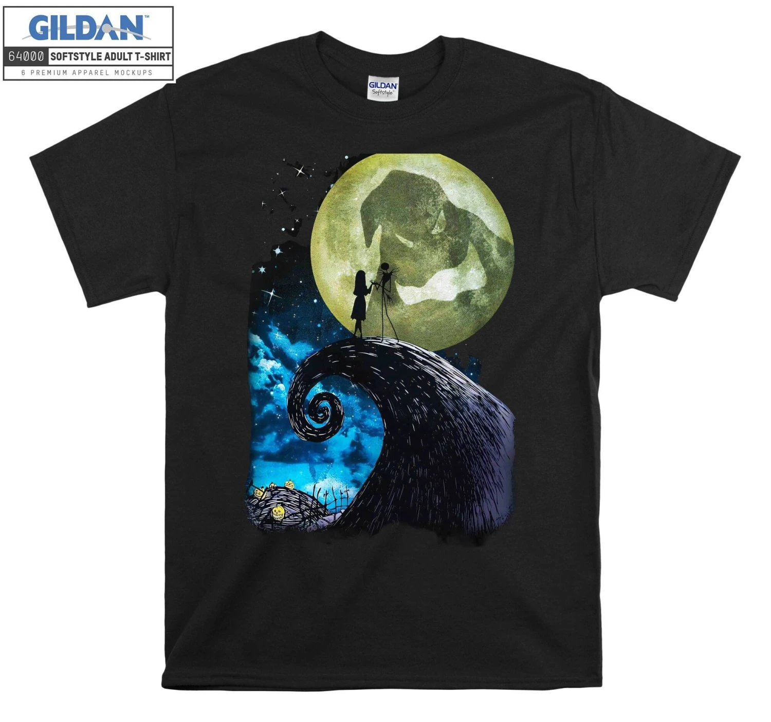 The Nightmare Before Christmas T-shirt Hoodie Kids Child Tote Bag Tshirt S-M-L-XL-XXL-3XL-4XL-5XL Gildan Oversized Men Women Unisex H213 5 The Nightmare Before Christmas T-shirt Hoodie Kids Child Tote Bag Tshirt S-M-L-XL-XXL-3XL-4XL-5XL Gildan Oversized Men Women Unisex H213 - Image 3