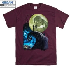 The Nightmare Before Christmas T-shirt Hoodie Kids Child Tote Bag Tshirt S-M-L-XL-XXL-3XL-4XL-5XL Gildan Oversized Men Women Unisex H213