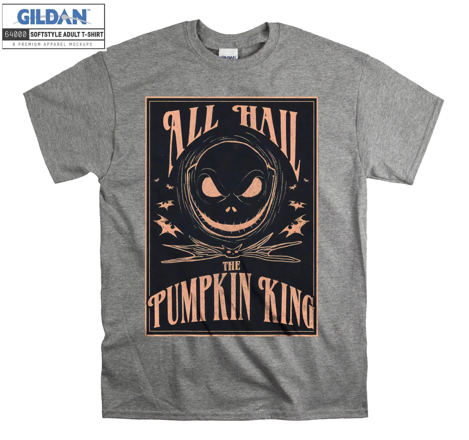 Christmas Hail The Pumpkin King T-shirt Hoodie Kids Child Tote Bag Tshirt S-M-L-XL-XXL-3XL-4XL-5XL Gildan Oversized Men Women Unisex H265 4 Christmas Hail The Pumpkin King T-shirt Hoodie Kids Child Tote Bag Tshirt S-M-L-XL-XXL-3XL-4XL-5XL Gildan Oversized Men Women Unisex H265 - Image 2