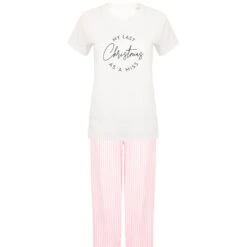 Last Christmas As A Miss Ladies/Womens Pyjama Set Bag Pajamas Gift For Fiancee Future Wife Gift Last Christmas Miss Bride To Be Pyjamas 15 Last Christmas As A Miss Ladies/Womens Pyjama Set Bag Pajamas Gift For Fiancee Future Wife Gift Last Christmas Miss Bride To Be Pyjamas -Jewellery Paradise il fullxfull.5231707651 6ibq