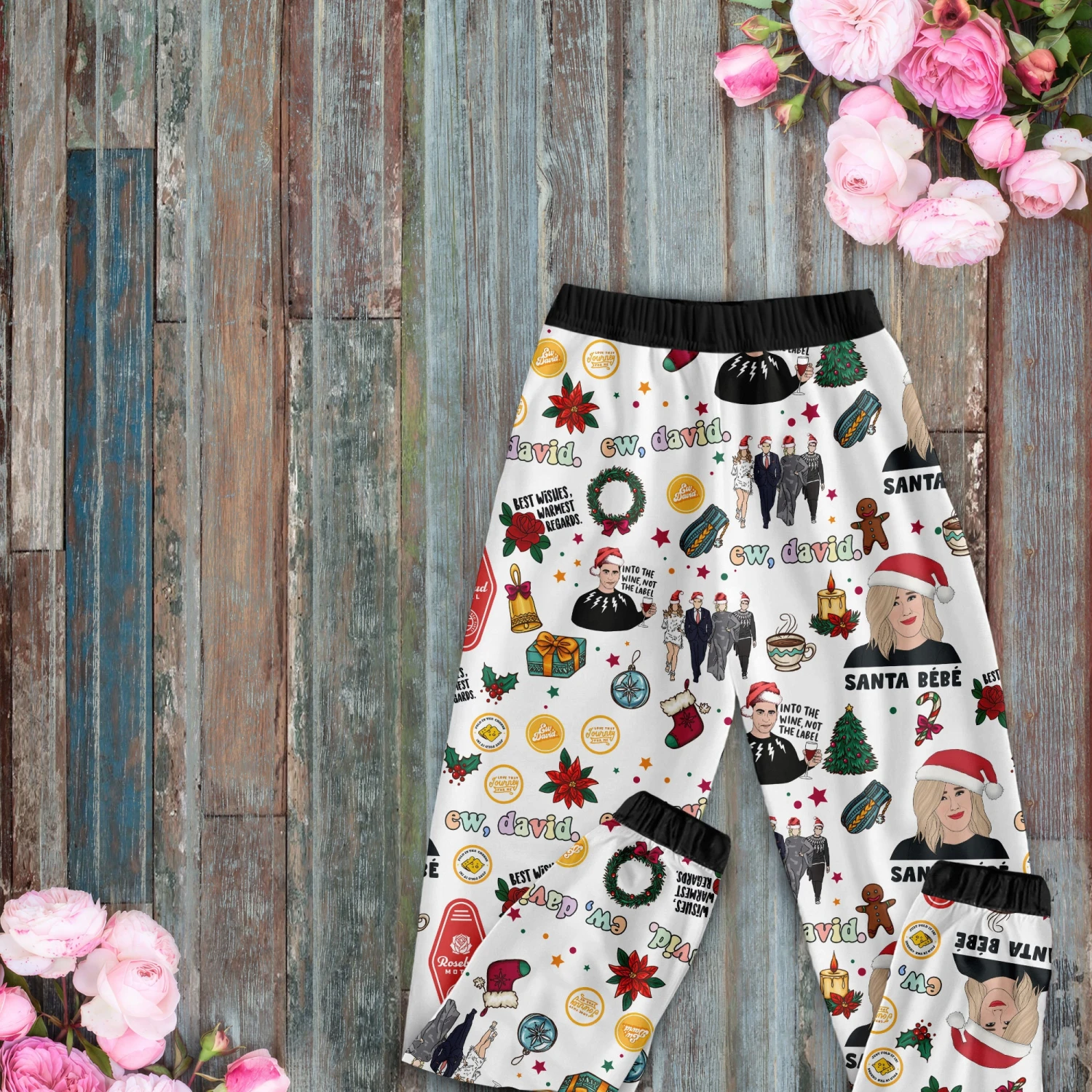 You Just Fold It In Pajamas Set, Christmas Pajamas Set Women, Cute Christmas Pajamas,Womens Pajamas Set, Family Pajamas Set 4 You Just Fold It In Pajamas Set, Christmas Pajamas Set Women, Cute Christmas Pajamas,Womens Pajamas Set, Family Pajamas Set - Image 2