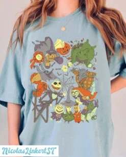 Retro Nightmare Before Christmas Sweatshirt, Disney Halloween Hoodie, Jack And Sally Oogie Boogie Shirt, Friends Nightmare Shirt, HT-030804 15 Retro Nightmare Before Christmas Sweatshirt, Disney Halloween Hoodie, Jack And Sally Oogie Boogie Shirt, Friends Nightmare Shirt, HT-030804 -Jewellery Paradise il fullxfull.5234085669 p566