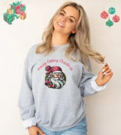 Rude Christmas Unisex Sweatshirt For Her Or Him Ugly Festive Sweatshirt For Bah Humbug Merry F**ing Christmas Jumper Gift For Your Loved One 15 Rude Christmas Unisex Sweatshirt For Her Or Him Ugly Festive Sweatshirt For Bah Humbug Merry F**ing Christmas Jumper Gift For Your Loved One -Jewellery Paradise il fullxfull.5234779479 qjox