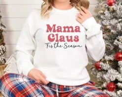 Mama Claus Festive Christmas Sweatshirt Gift For Her -Jewellery Paradise il fullxfull.5235044155 b982