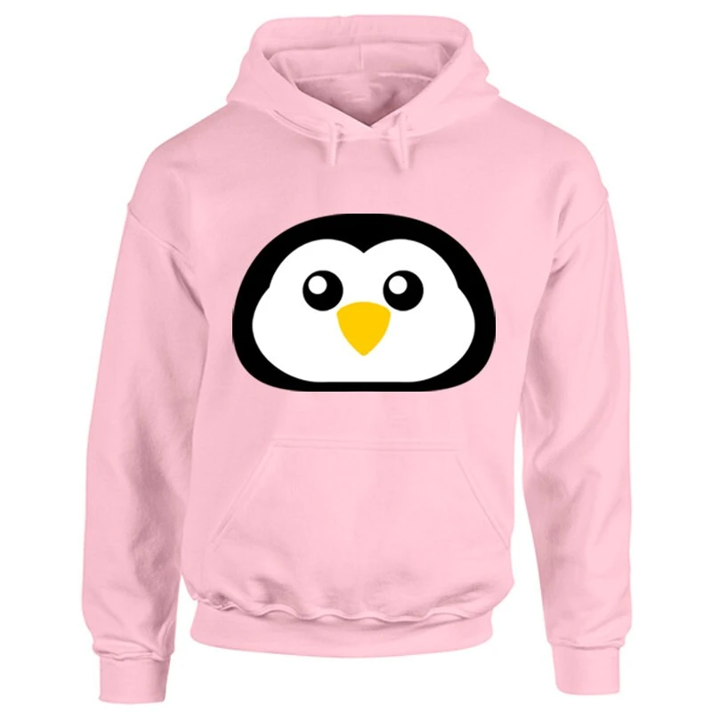 Adults Funny Penguin Face Hoodie - Cute Animal Lover Hooded Top - Christmas Winter Present Unisex Xmas Mens Ladies Pullover Hood 8 Adults Funny Penguin Face Hoodie - Cute Animal Lover Hooded Top - Christmas Winter Present Unisex Xmas Mens Ladies Pullover Hood - Image 6